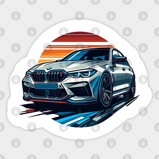 BMW M5 Sticker by Vehicles-Art